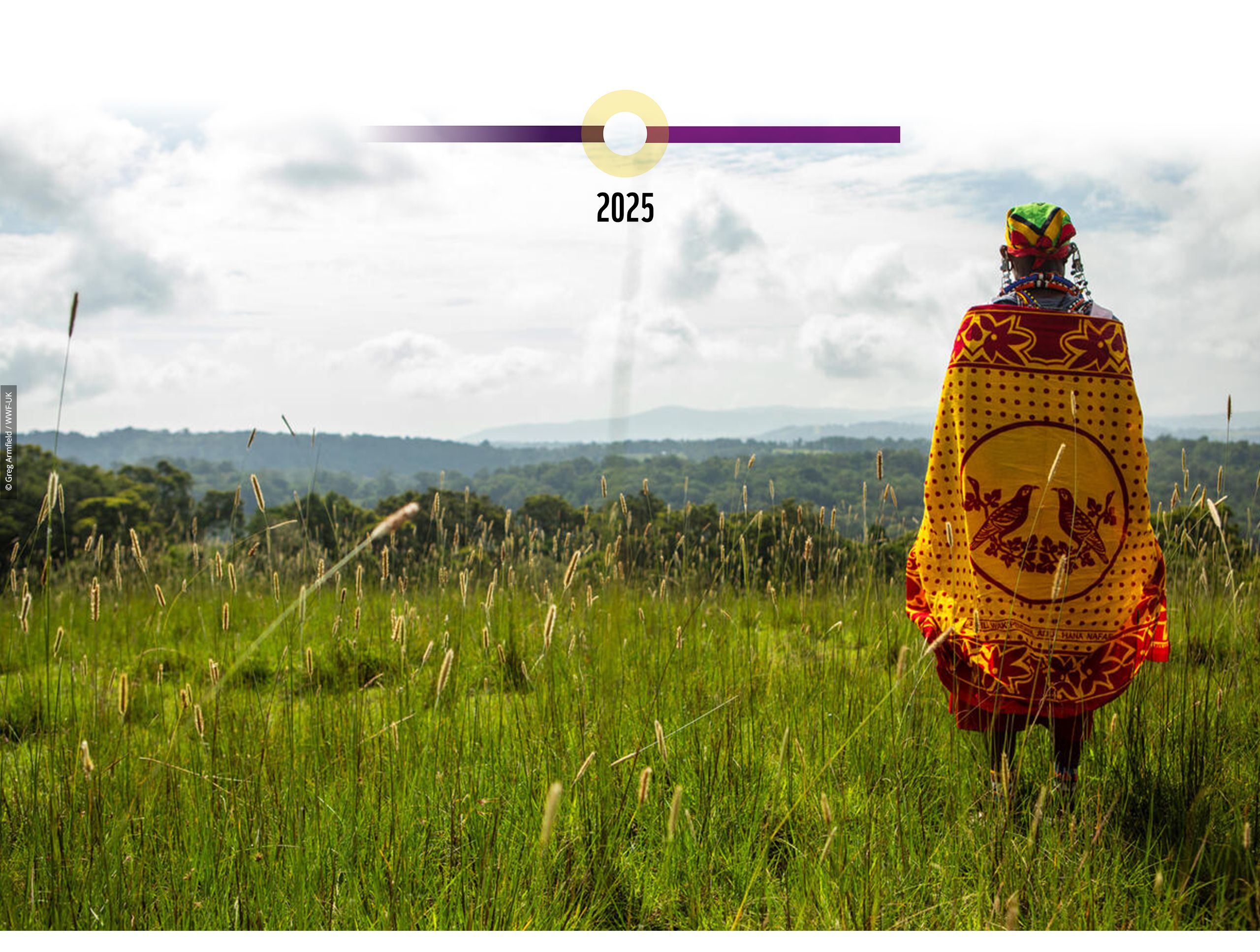 Portrait of Nariamu Pingwa, community leader representing women. Loita Forest, Loita, Narok County, Kenya.